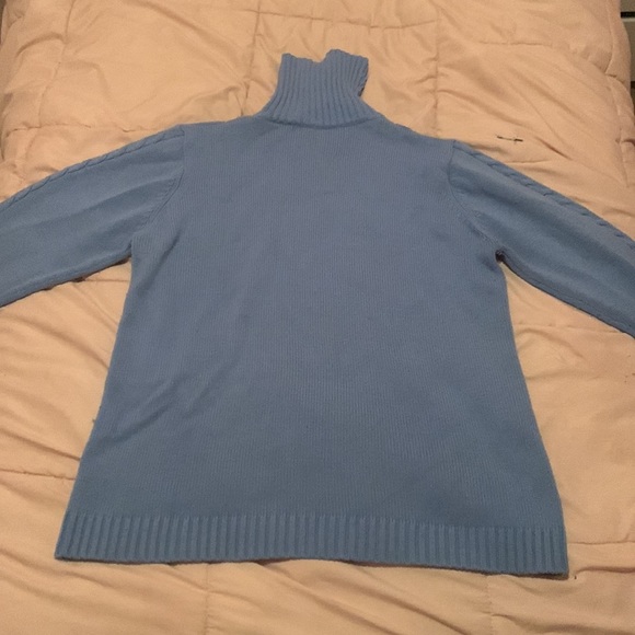 Vintage Penmans XL cable knit light blue sweater - Picture 5 of 7
